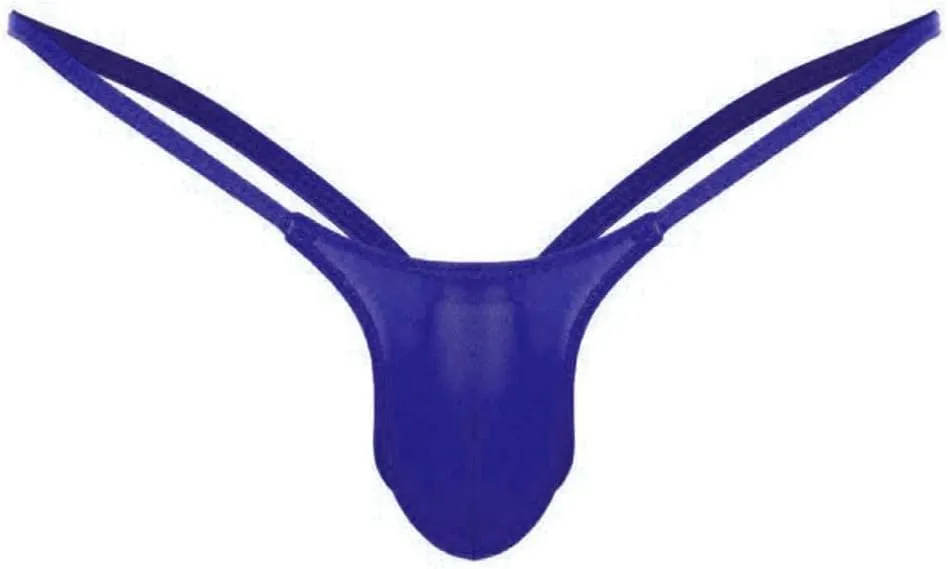 10 Pack Silky Bulge Pouch Briefs for Men Ice silk Low Rise Thong G-String Elephant Nose Sissy Underpants Underwear