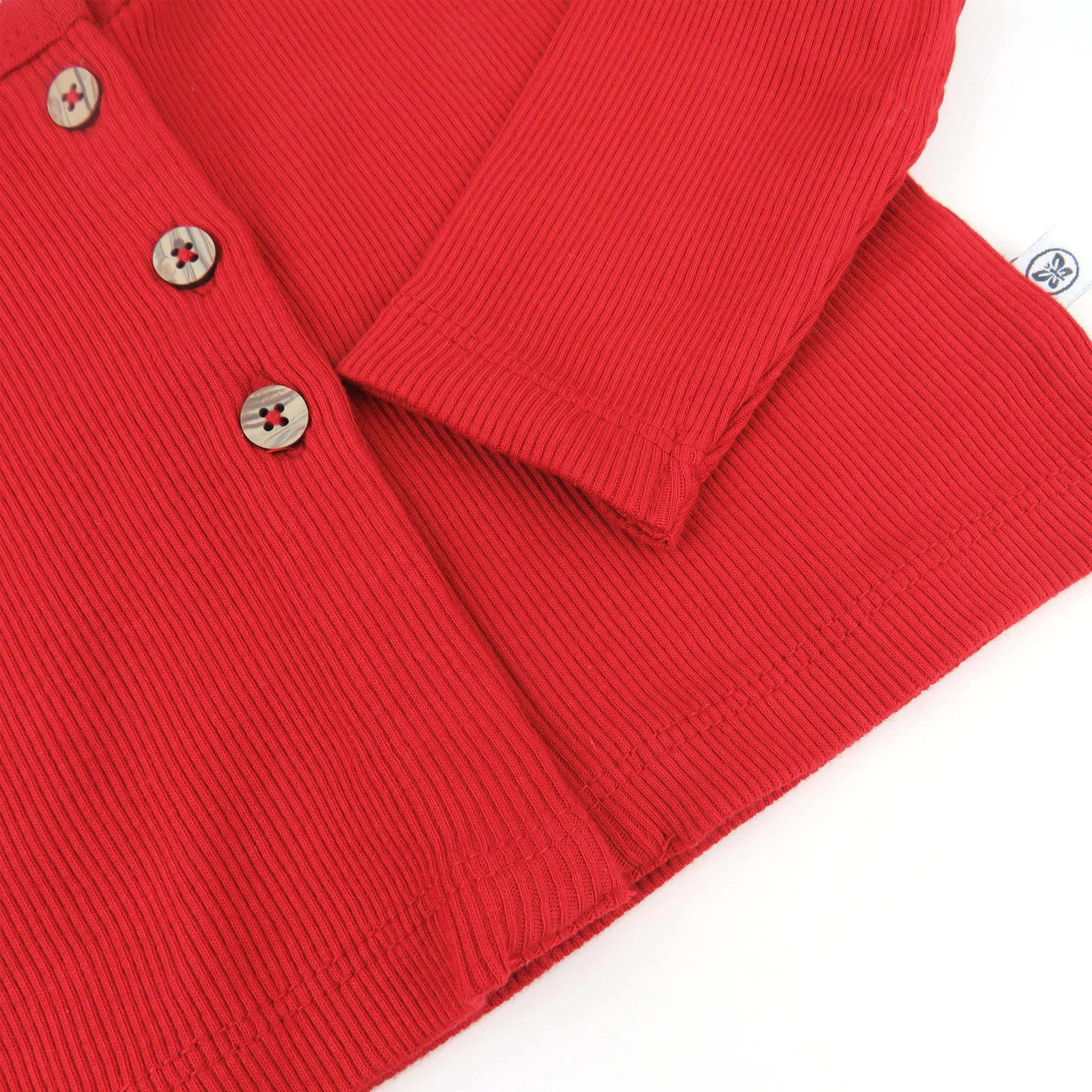 2-Piece Organic Cotton Holiday Cardigan and Dress