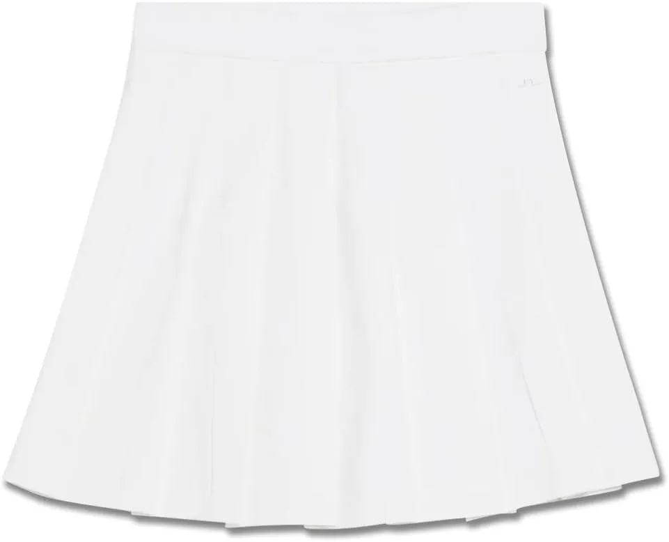 2024 J.Lindeberg Women Adina Golf Skirt White Large