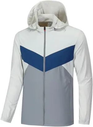 2025 New Men's Ice Silk Quick-Dry Sun Protection Shirt UPF50  UV-Resistant Fishing Jacket