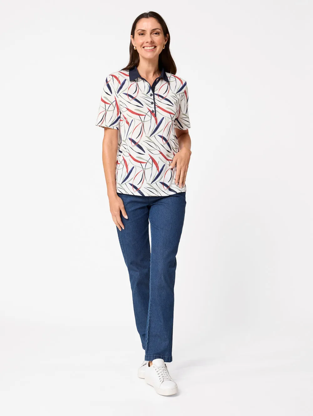 Amira Short Sleeve Polo