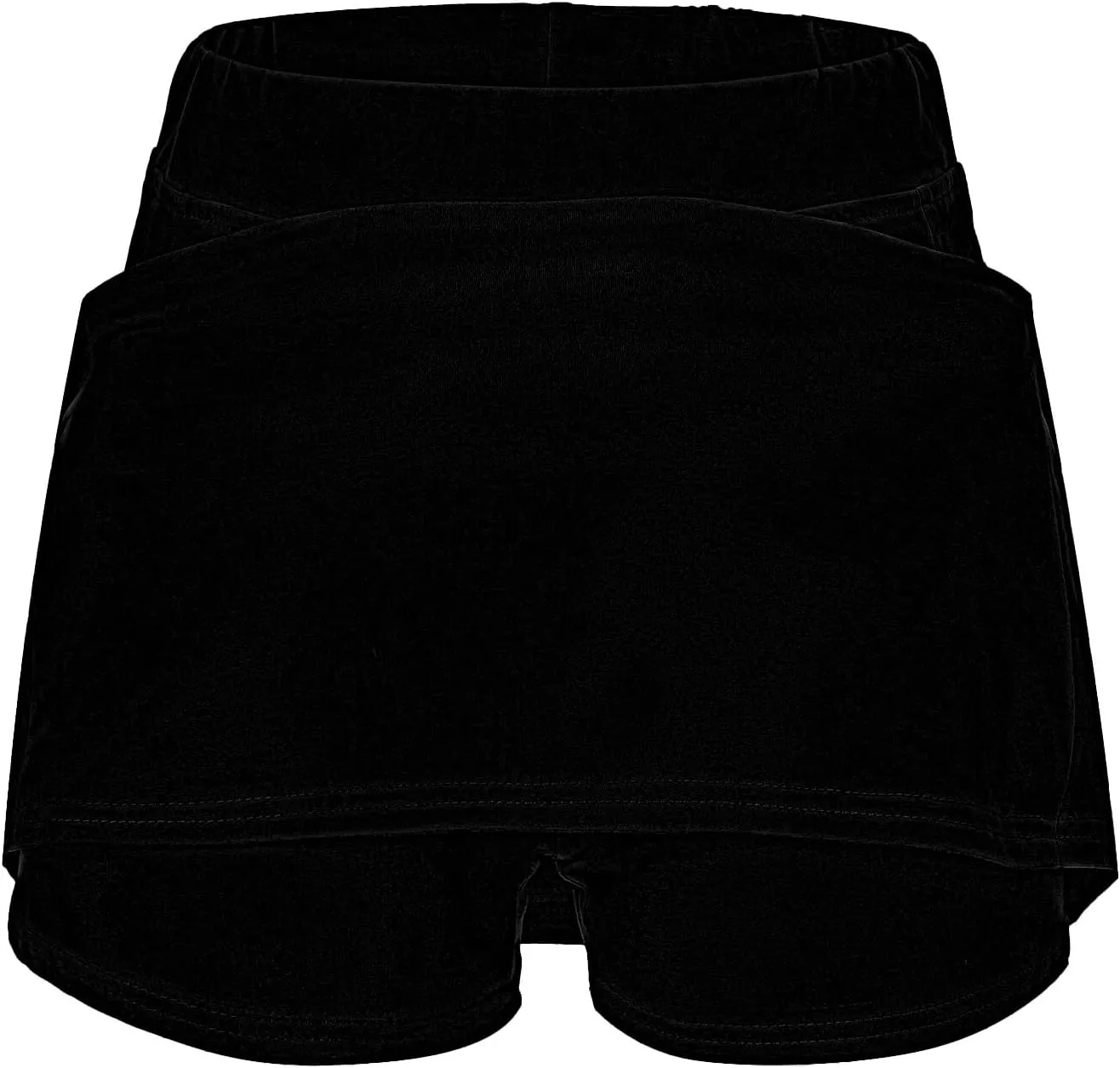 Athletic Skirt with Shorts for Women Golf High Waisted Tennis Skirt Tummy Control Plus Size Skort with Pockets