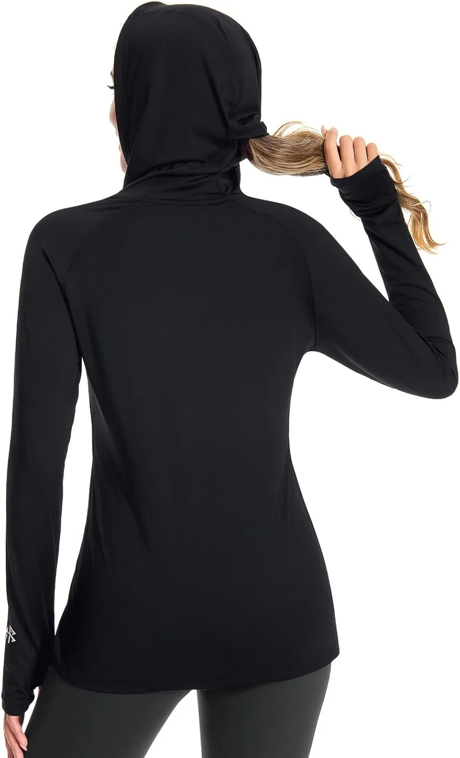 BASSDASH Womens UPF 50  Hiking Fishing Hoodie UV Shirt Long Sleeve Outdoor Activewear Breathable Lightweight Stretch