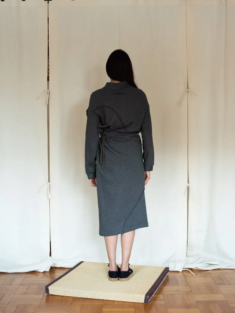 Bo dress, anthracite melange