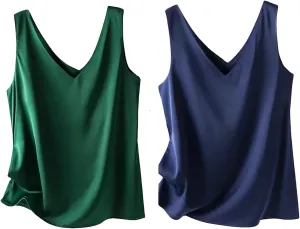 Camisoles for Women Sleeveless Vest Blouses Business Casual Tops for Women