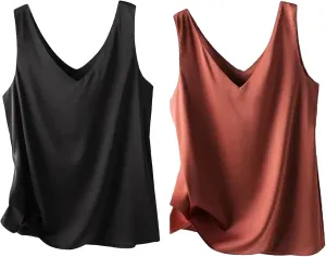 Camisoles for Women Sleeveless Vest Blouses Business Casual Tops for Women