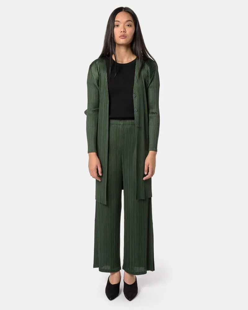 Cardigan Dress in Forest