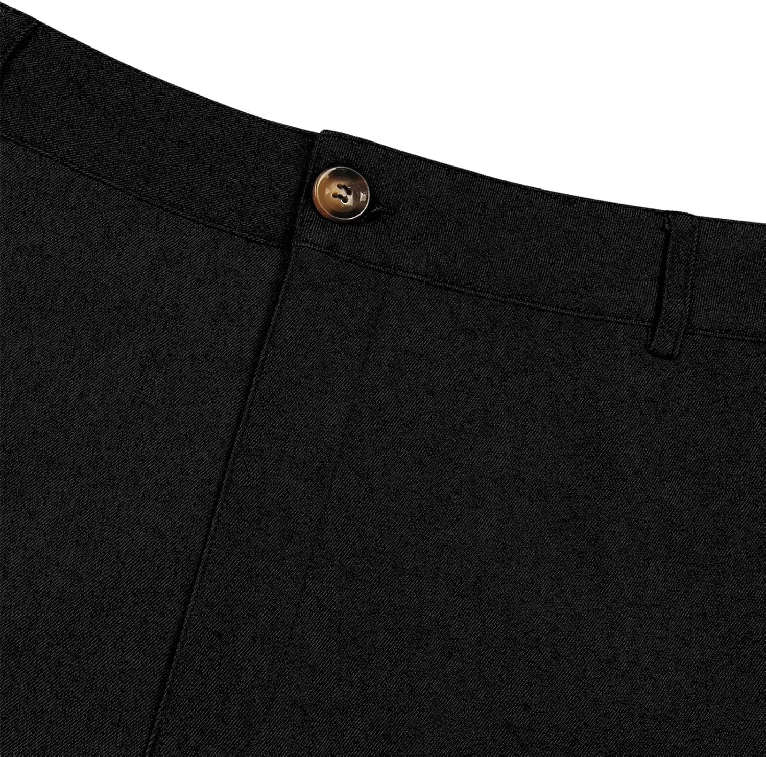 Cotton Mens Slim Fit Casual Chinos Pants with Button Closure and Pockets for Daily Wear