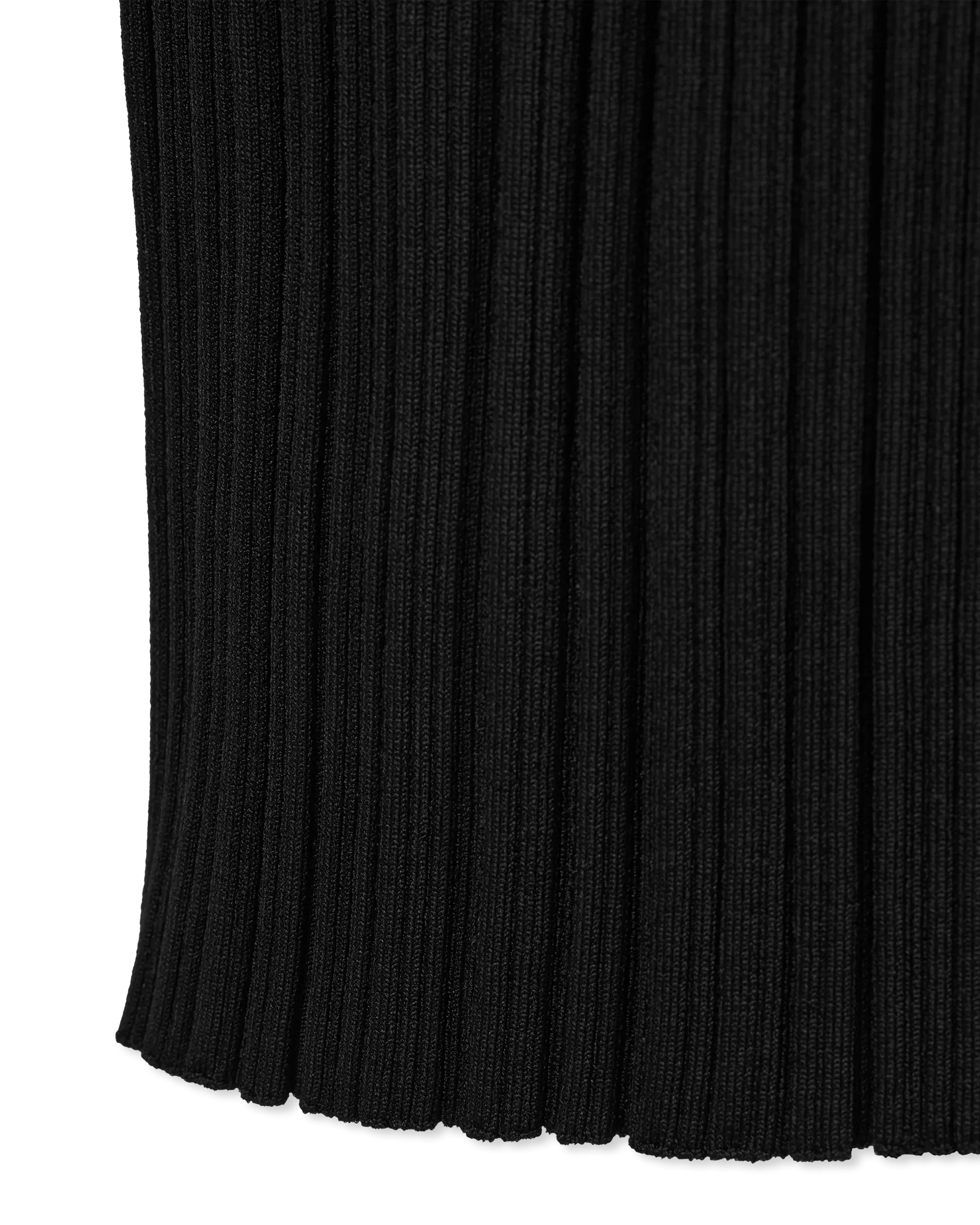 Criss Cross Pleated Knit Maxi Dress