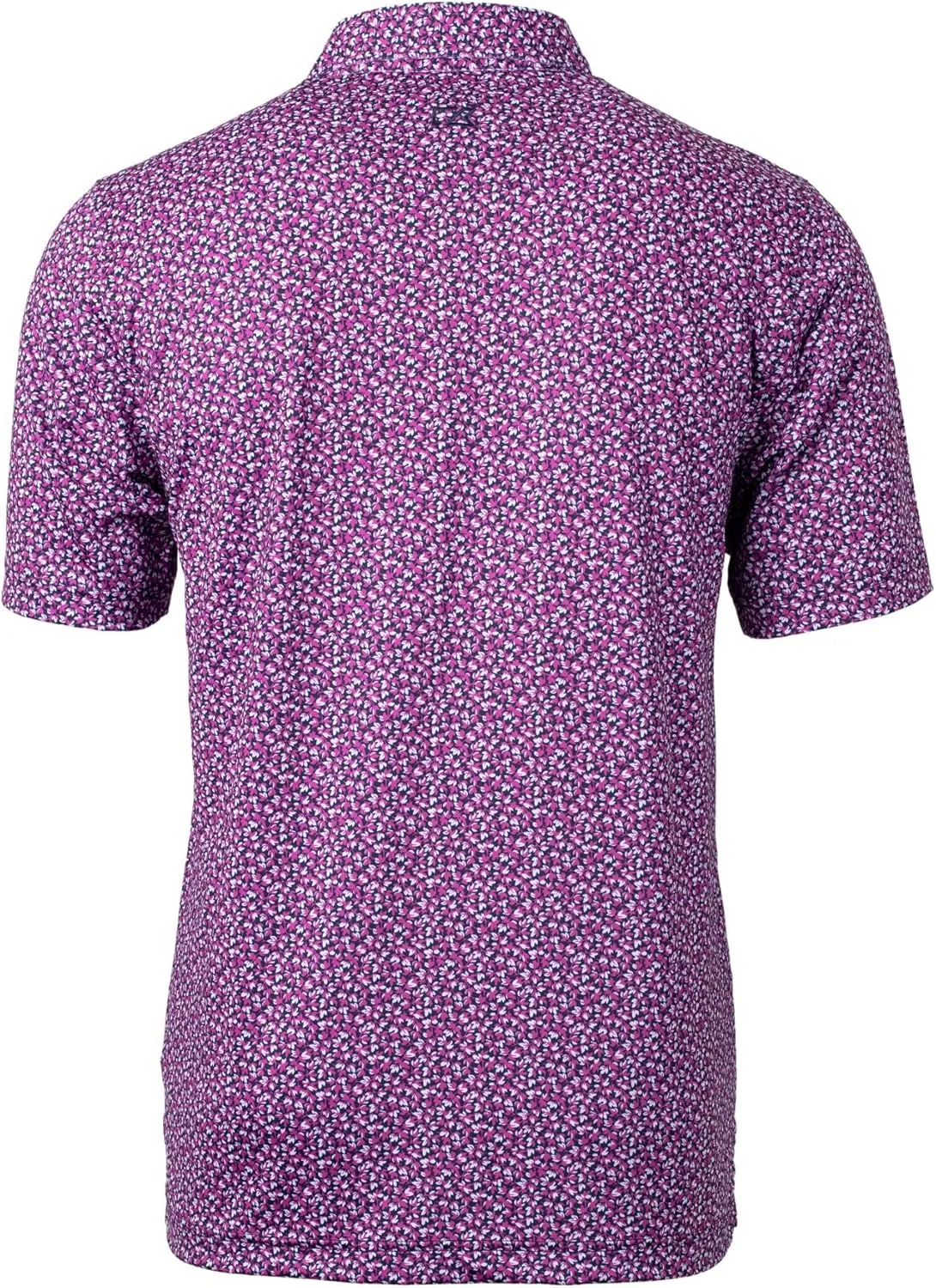 Cutter & Buck Pike Magnolia Print Stretch Men's Polo