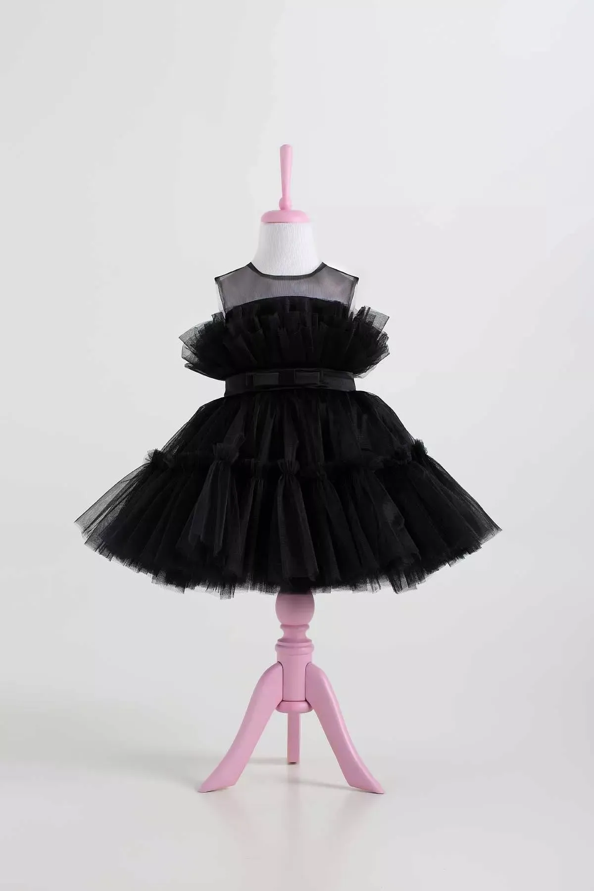 Diana Black Party Dress