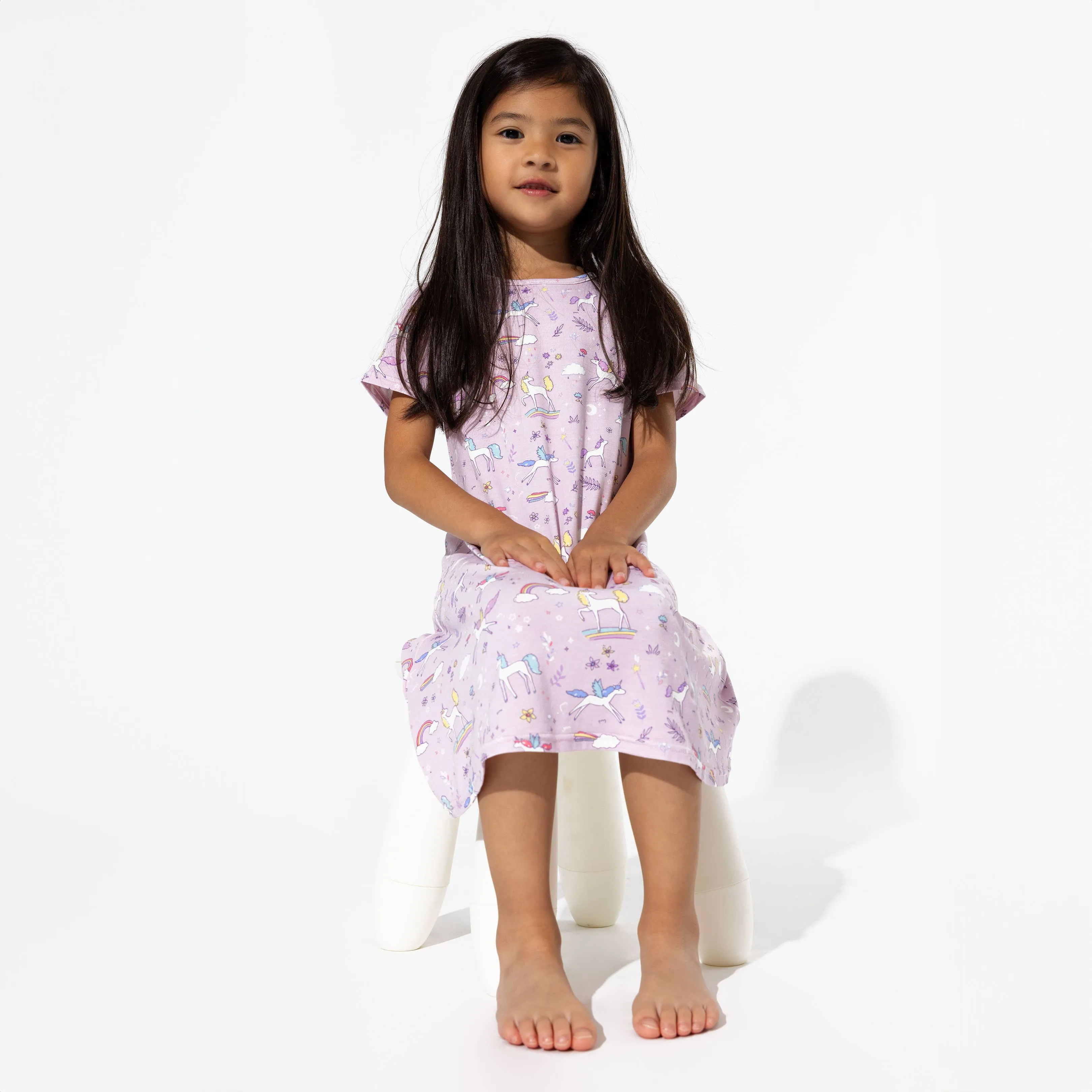 Enchanted Unicorn Bamboo Girls' Dress