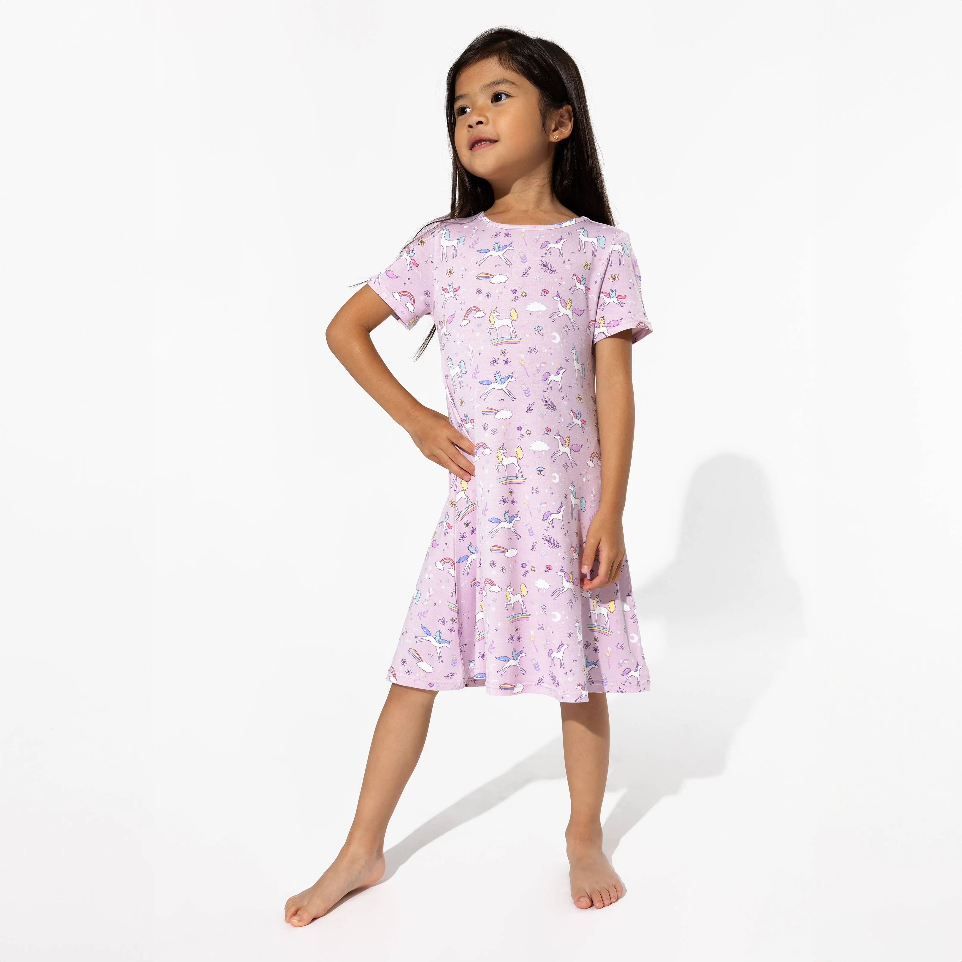 Enchanted Unicorn Bamboo Girls' Dress