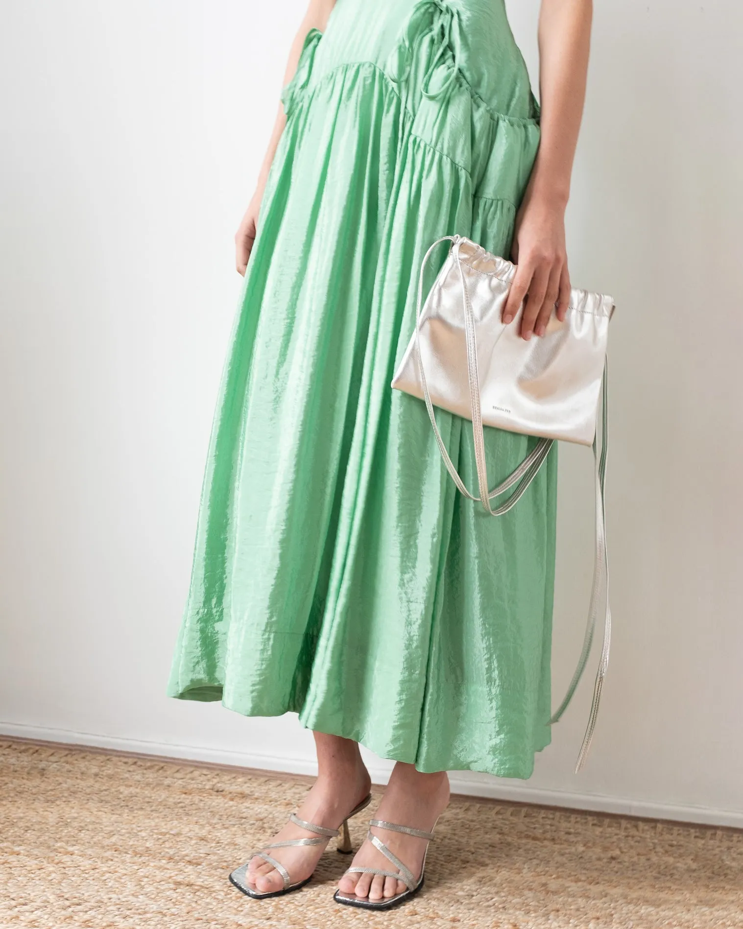 Erica Dress Viscose Blend Jade