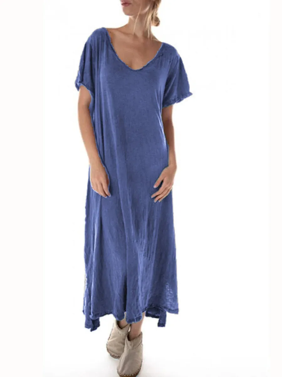 Fashion Casual Short Sleeve Dresses