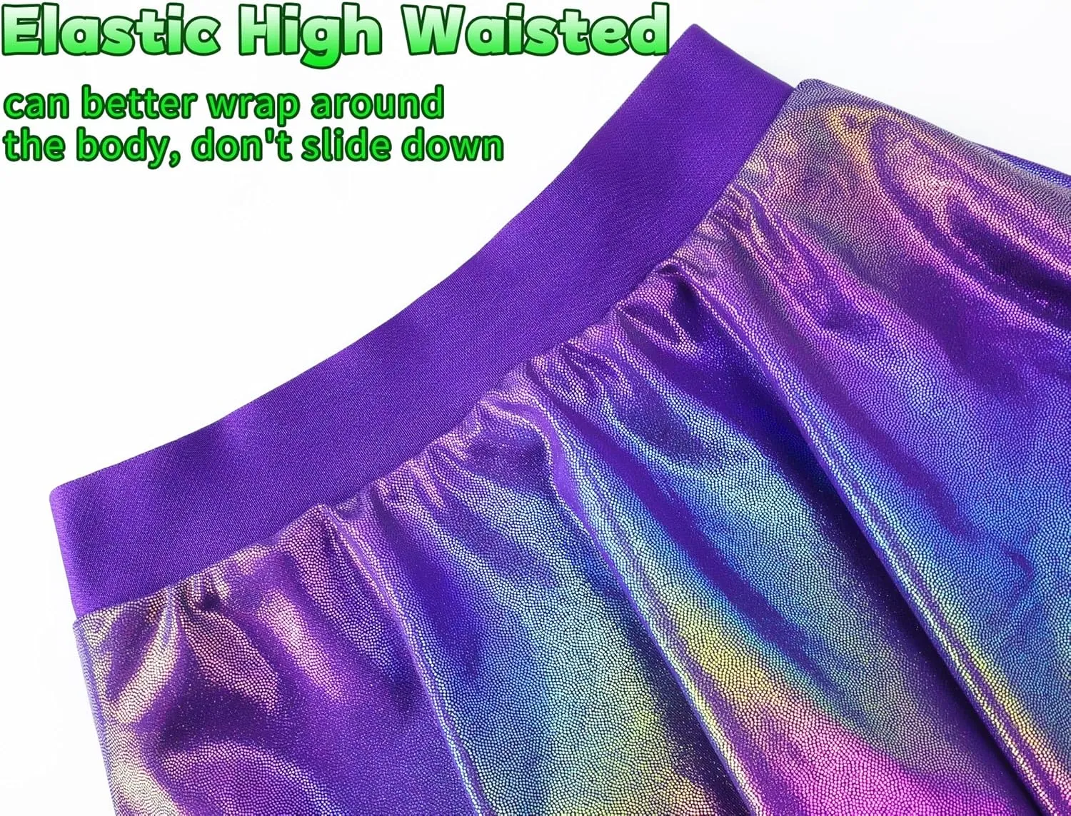 Gnainach Girls Skorts High Waist Athletic Skirts with Shorts Stretchy Activewear for Teens Kids Performance Tennis