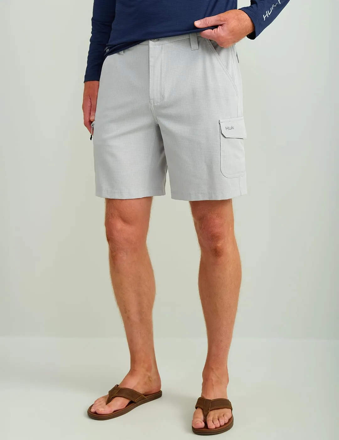 HUK A1a Quick-Dry Performance Fishing Shorts for Men