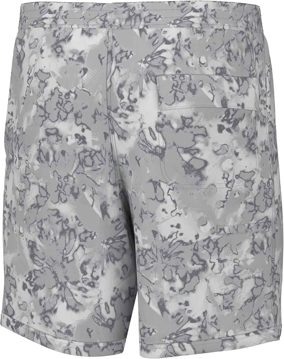 HUK Men's Pursuit Pattern Boardshorts, Quick-Dry Swimsuit