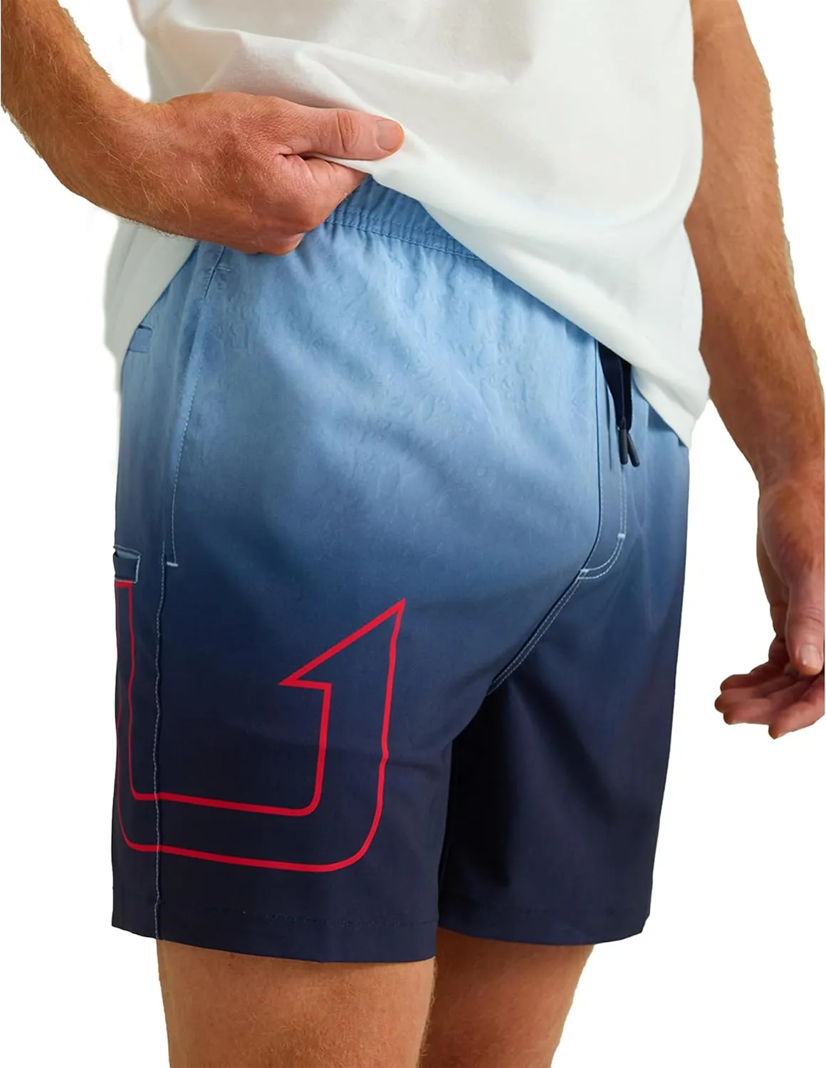 HUK Men's Pursuit Volley Pattern, Quick-Dry Shorts