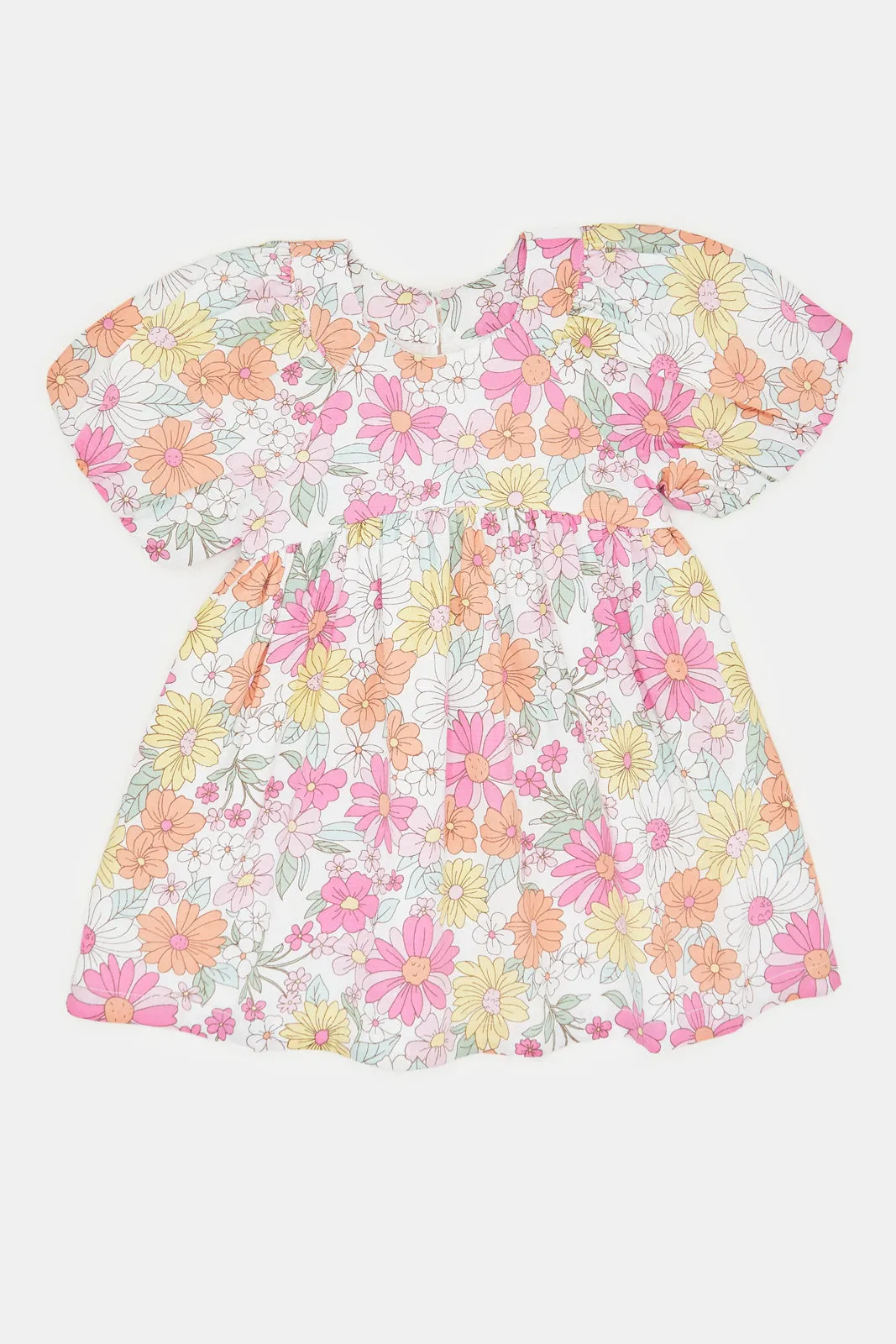 Infant Girls Assorted Floral Print Dress
