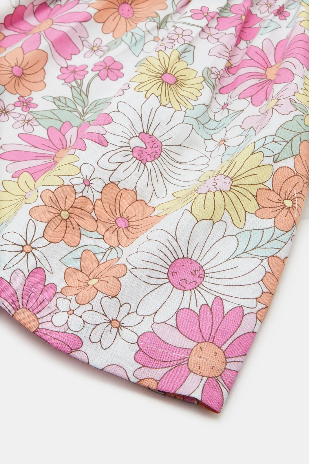 Infant Girls Assorted Floral Print Dress