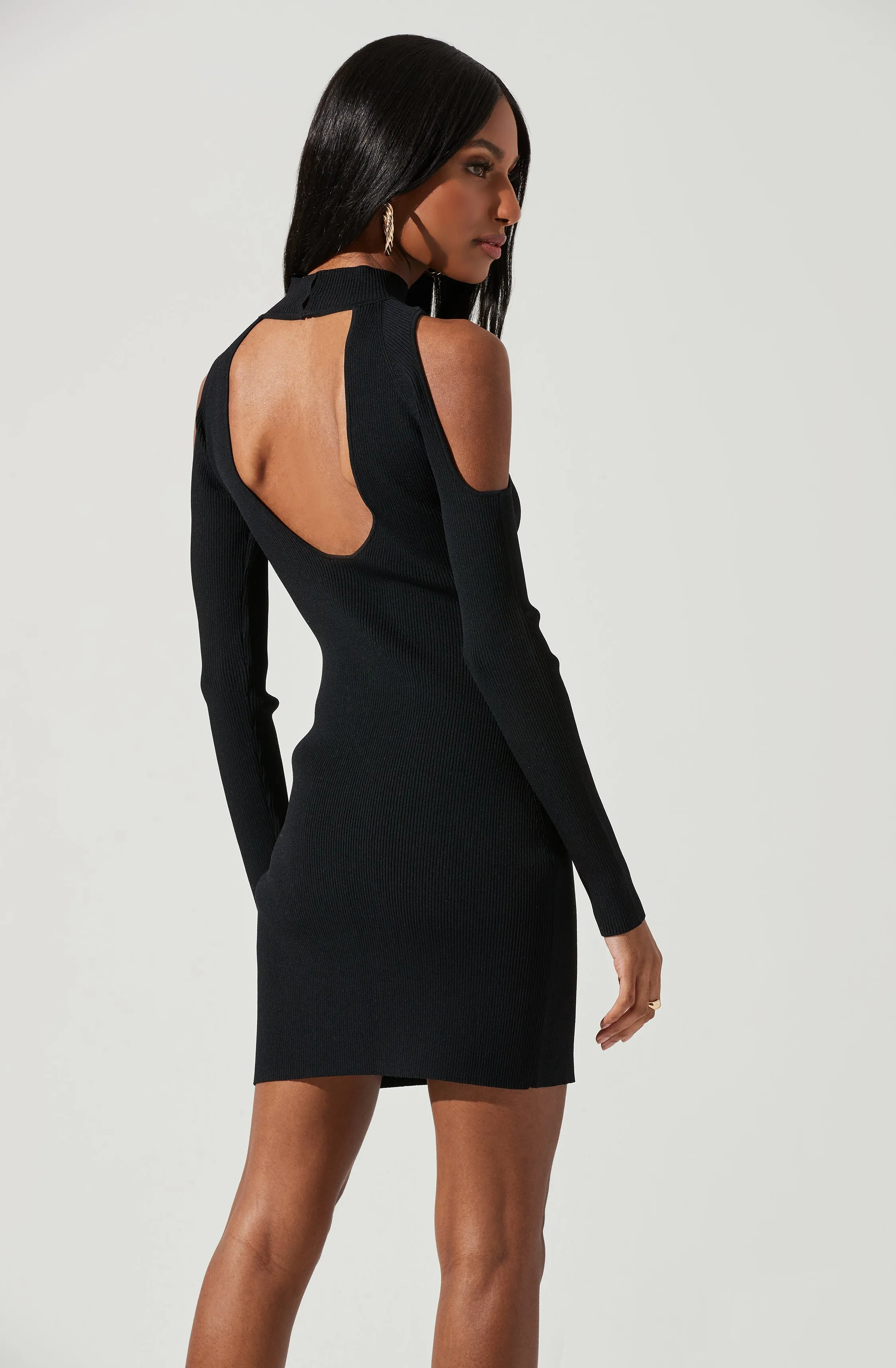 Kade Shoulder Cutout Mini Dress