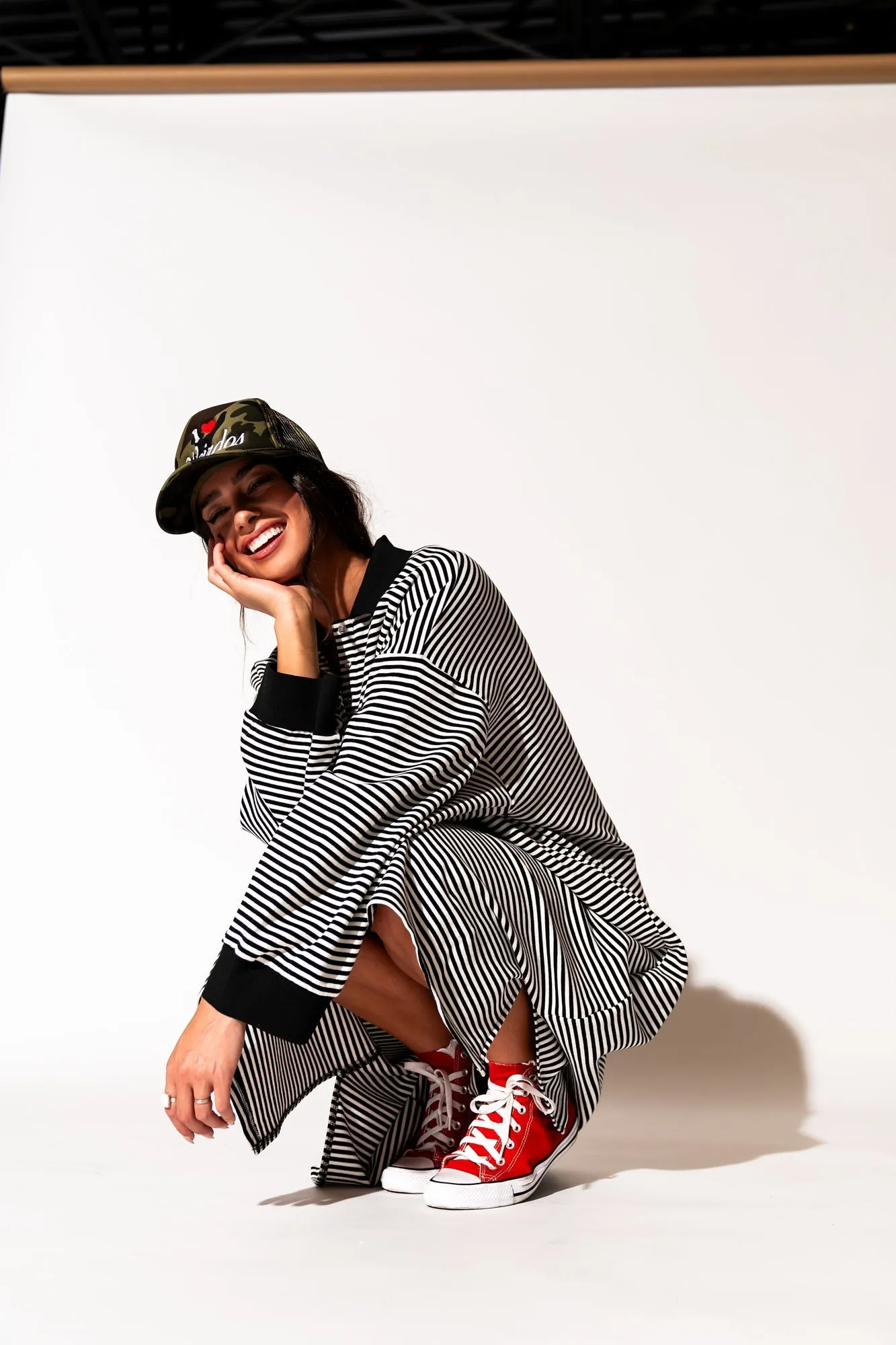 Lalaland University Oversized Polo Dress