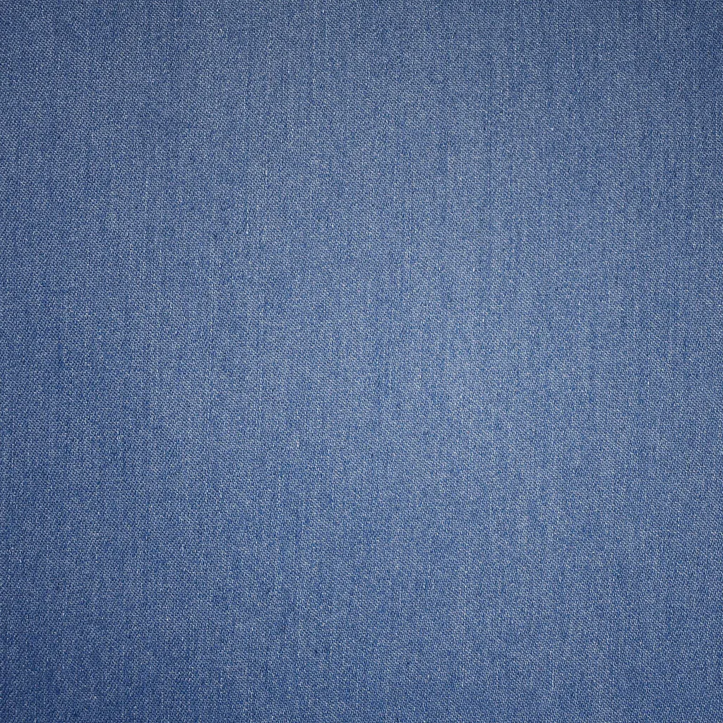 Light Weight Recycled Cotton Stretch Denim Blue - 7.5 oz