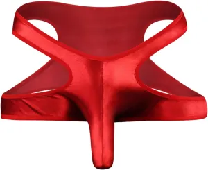 Lingerie For Men Sexy Outfits Sexy Thong Underwear Imitation Leather Hip Panties Custom Underwear
