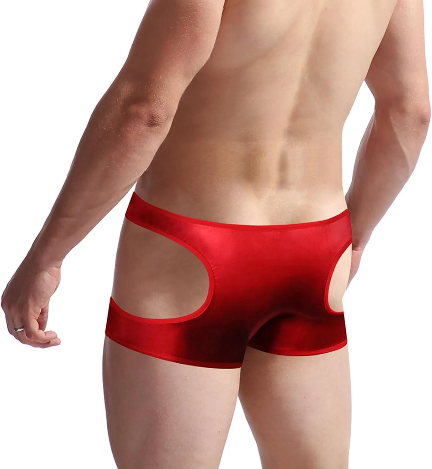 Lingerie For Men Sexy Outfits Sexy Thong Underwear Imitation Leather Hip Panties Custom Underwear