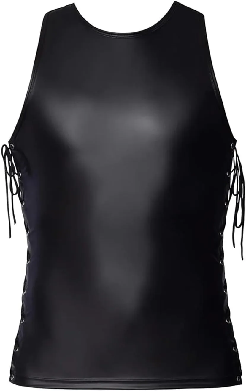 Lingerie For Men Sexy Slutty Nightgown Nightshirt Naughty Outfits Leather Lingerie Top Vest Performance Suit Roleplay