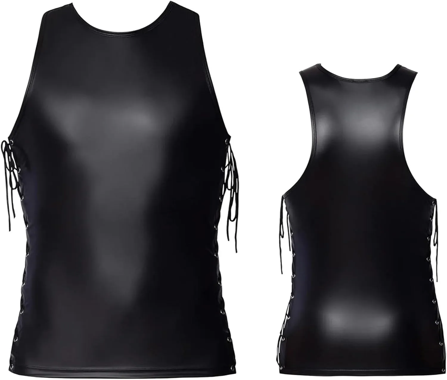 Lingerie For Men Sexy Slutty Nightgown Nightshirt Naughty Outfits Leather Lingerie Top Vest Performance Suit Roleplay