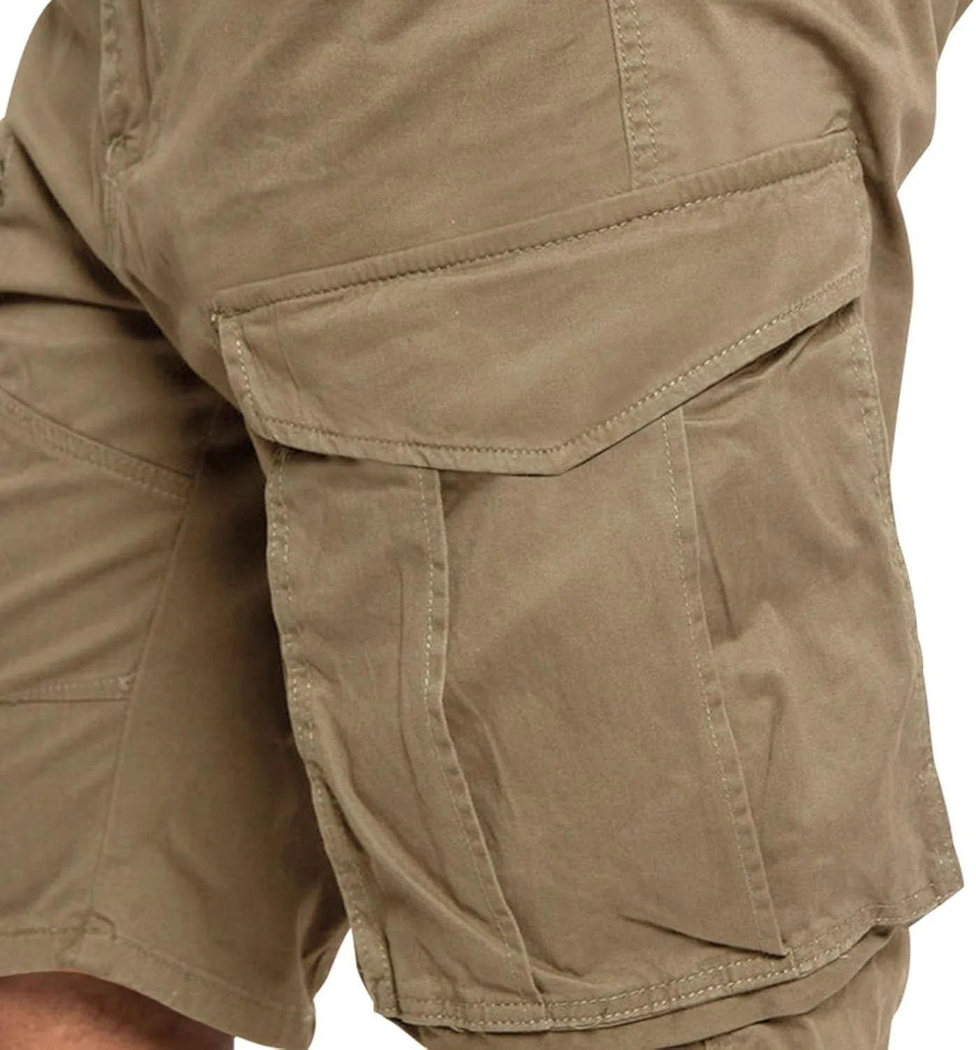 Mens Cargo Shorts 2025 Casual Twill Hiking Summer Pants Loose Solid Outdoor Fishing Baggy Shorts with 4 Pockets