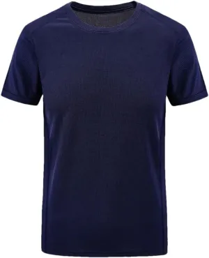 Men's Casual T-Shirt Breathable Crew Neck Short Sleeve Outdoor Quick Dry Sport Running T Shirts