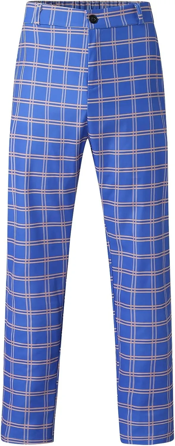 Men's Dress Pants Casual Cotton Pants Summer Casual Pants Men's Breathable Classic Business Casual Wedding Suit