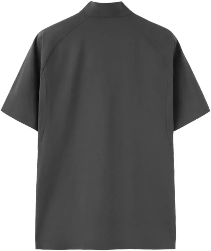 Men's Half-Zip UPF 50  Quick-Dry Workout Shirt | Moisture-Wicking, Breathable, Lightweight Cool-Touch