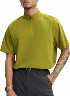 Men's Half-Zip UPF 50  Quick-Dry Workout Shirt | Moisture-Wicking, Breathable, Lightweight Cool-Touch
