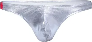 Men's Lingerie Underwear Men T Pants Nightclub Performance Imitation Leather Thong Sexy Men's Sexy Lingerie Thongs