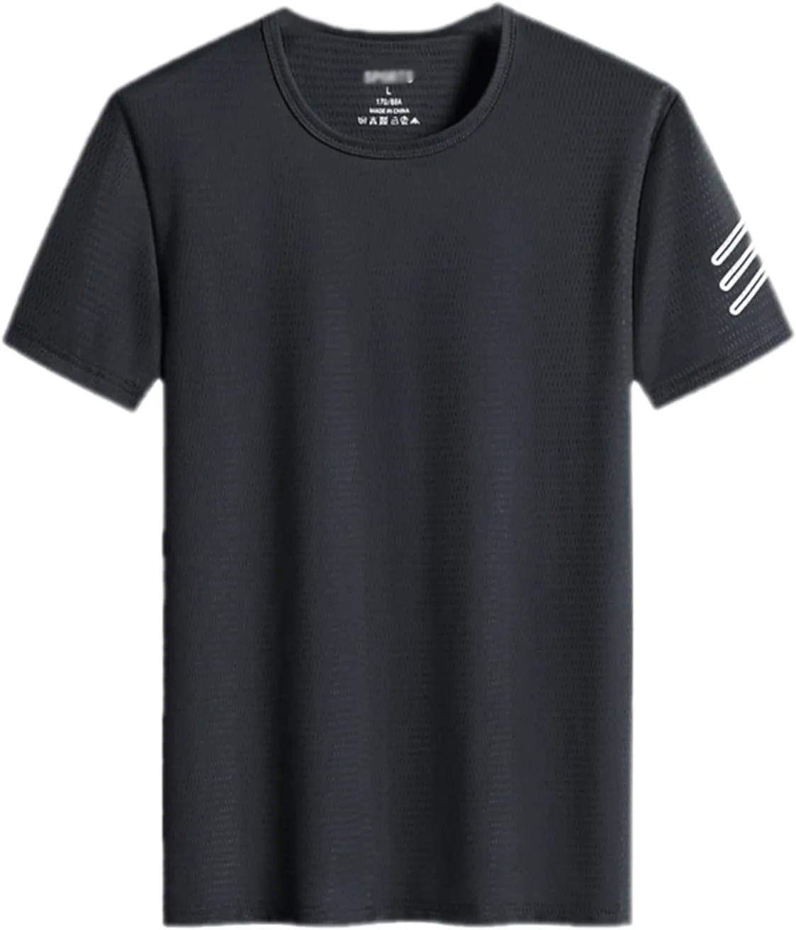 Men's Loose T-Shirt Summer Quick Dry Short Sleeve Tops