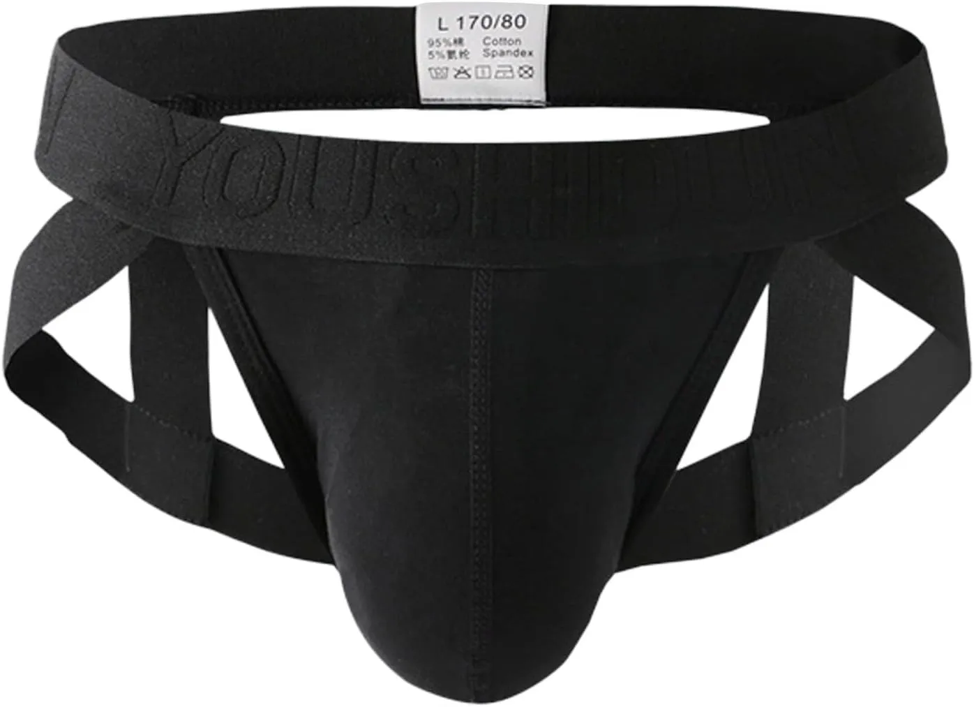 Men's Pouch Hollow Double Underwear Exotic G-Strings Brief Panties Elastic Waisted Boyfriend Bikini Thongs