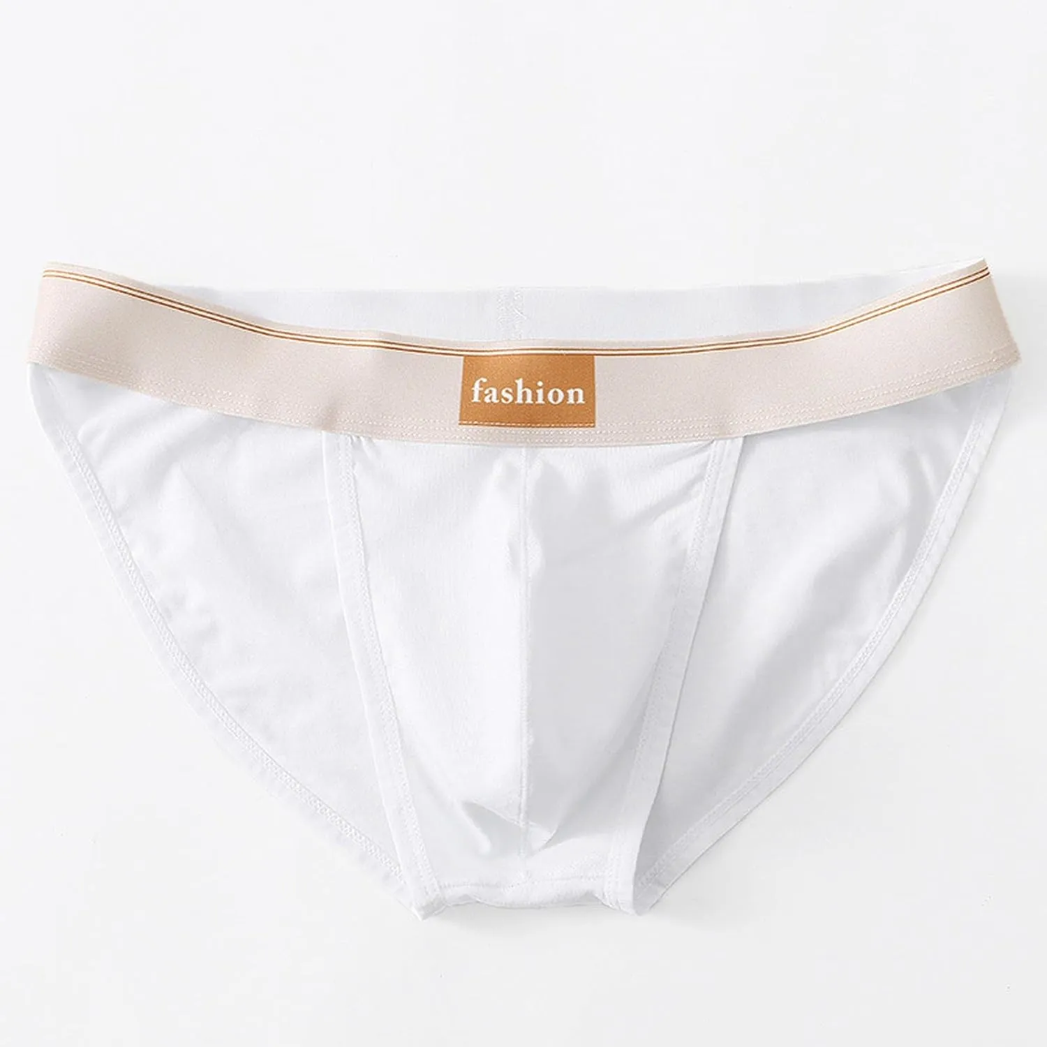 Men's Sexy Briefs Fashion Low Waist Underwear Comfort Breathable Regular Fit Male Panties Lightweight Soft Underpants