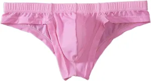 Men's Sexy Mankini Costume Suspender Thong Underwear Sexy Briefs Suspender Swimsuit Swimwear Thong Underwear for Men Pink