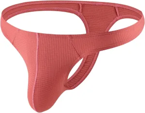 Mens Sexy Panties Low Waist G-String Thongs Front Pouch Bikini Underwear Athletic Briefs Sissy Gay Underpants