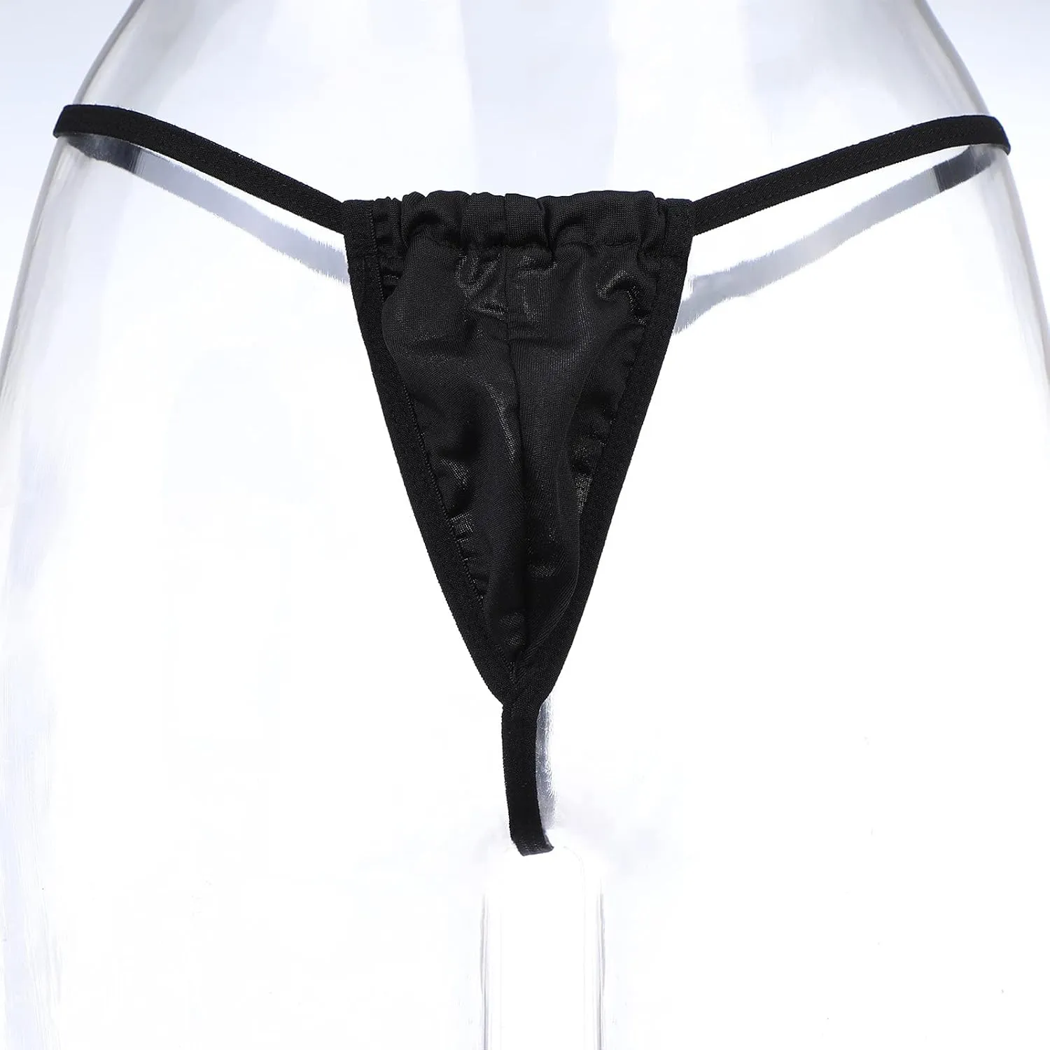 Mens Sexy Thong G-Strings Low Rise Micro T Back Bulge Pouch Panties Brief Jockstrap Underpants Briefs Underwear