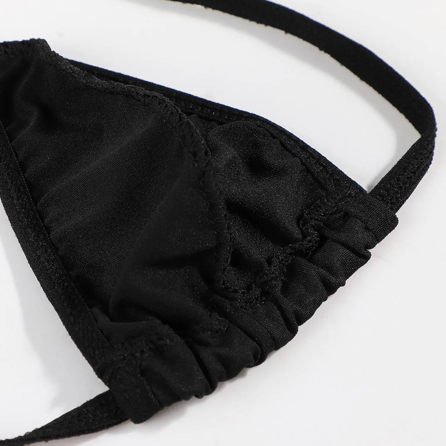 Mens Sexy Thong G-Strings Low Rise Micro T Back Bulge Pouch Panties Brief Jockstrap Underpants Briefs Underwear