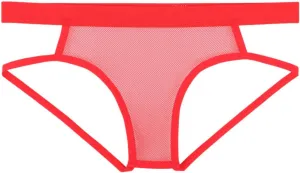 Men's Sexy Underwear Cut Out G-String T-Back Thong Low Waist Breathable Gay Briefs Lingerie Sissy Panties