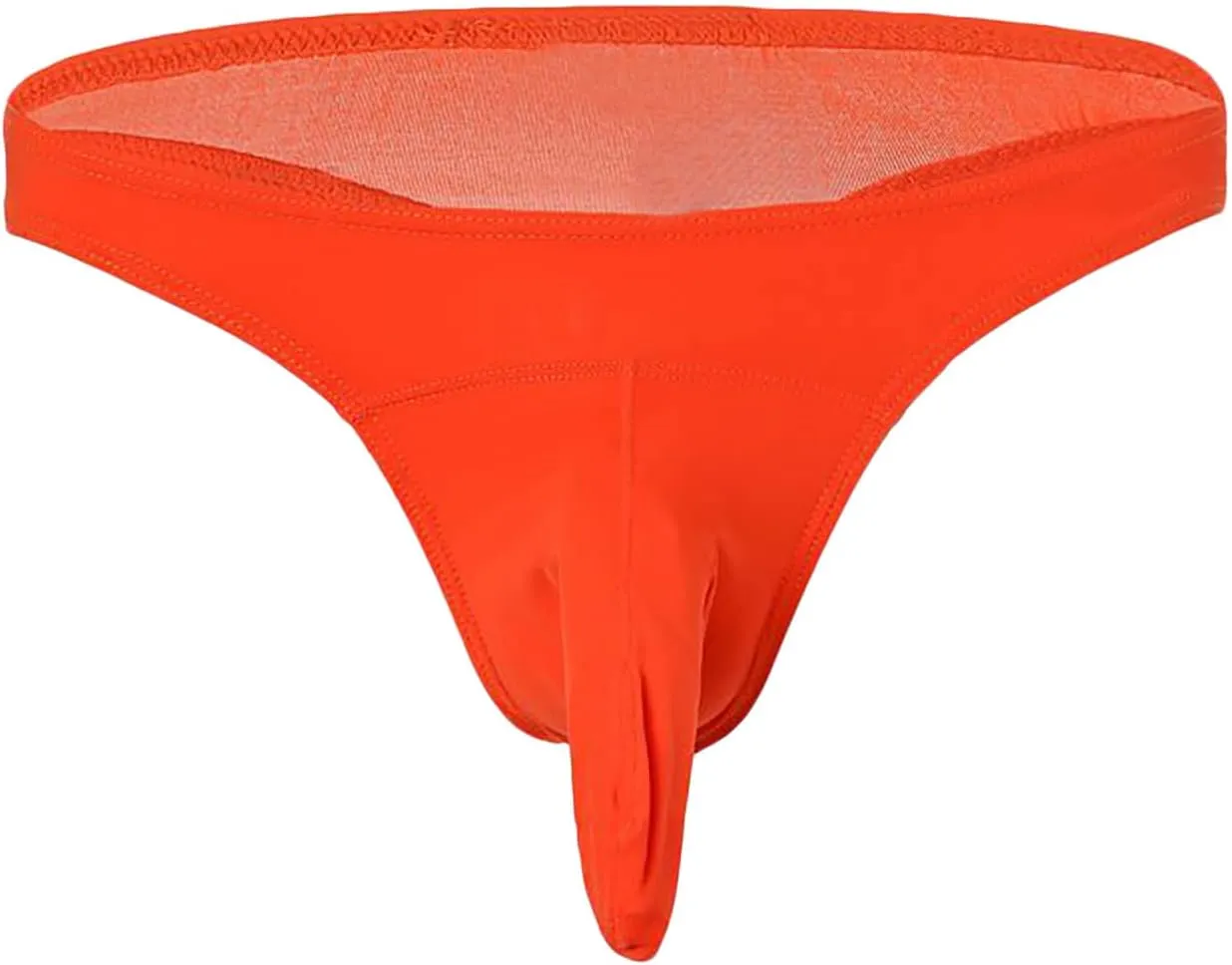 Men's Sexy Underwear Lingerie Sissy Sheer Mesh Elephant G-String Thongs Bikini Briefs Low Rise Gay Panties