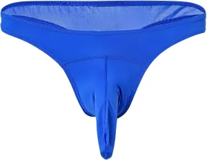 Men's Sexy Underwear Lingerie Sissy Sheer Mesh Elephant G-String Thongs Bikini Briefs Low Rise Gay Panties