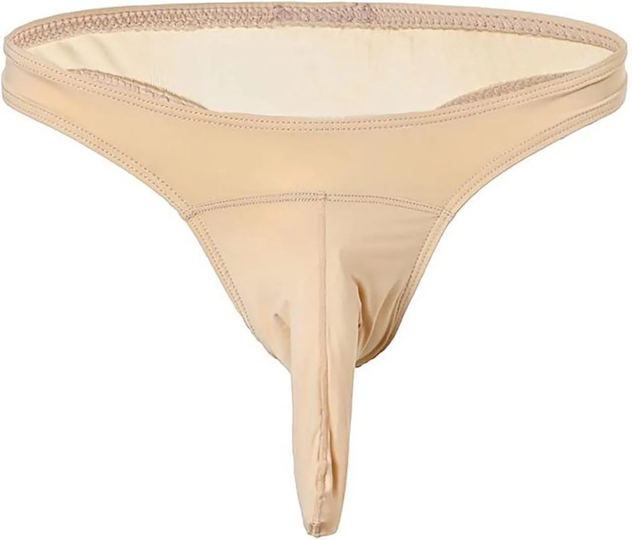 Men's Sexy Underwear Lingerie Sissy Sheer Mesh Elephant G-String Thongs Bikini Briefs Low Rise Gay Panties