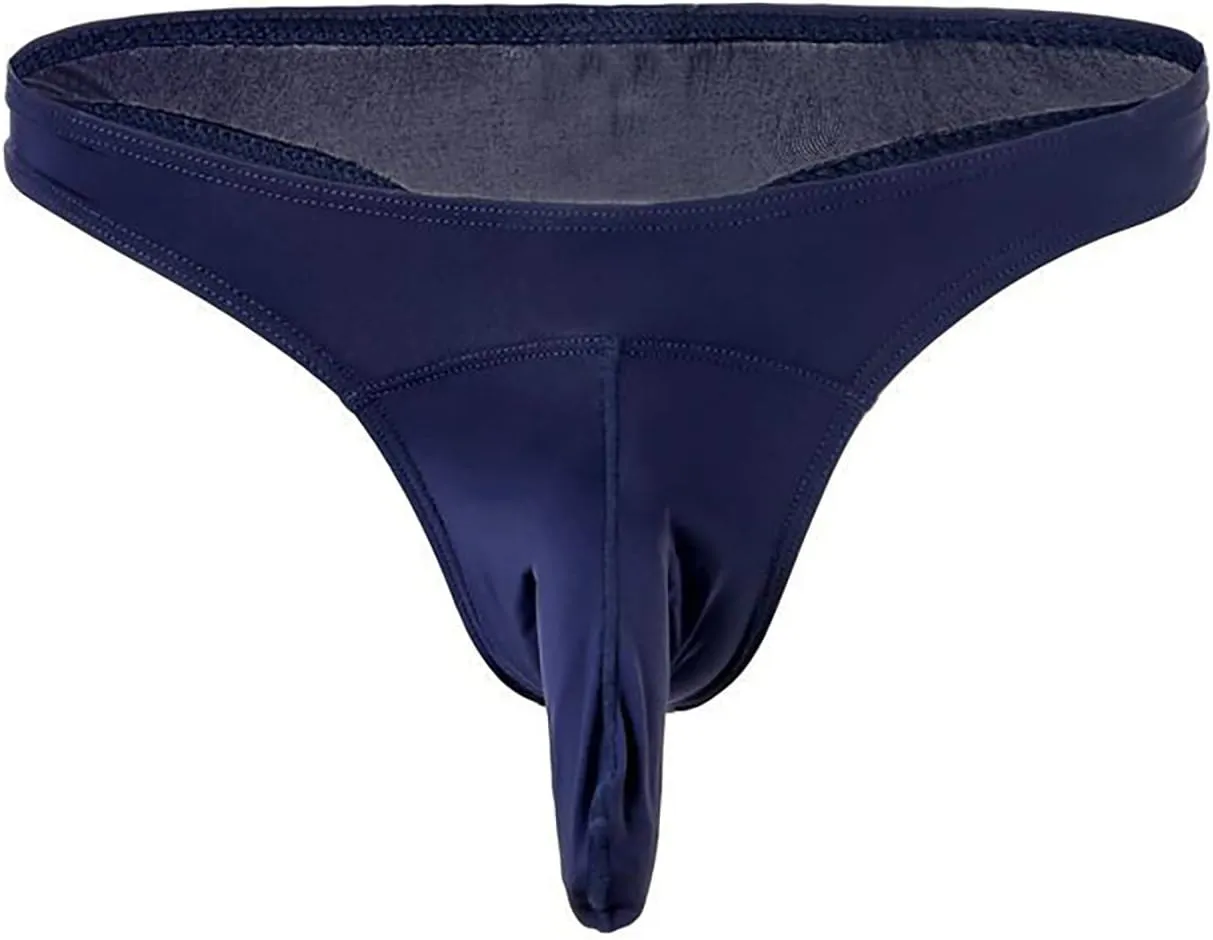 Men's Sexy Underwear Lingerie Sissy Sheer Mesh Elephant G-String Thongs Bikini Briefs Low Rise Gay Panties
